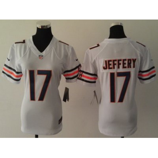 Women Nike Chicago Bears #17 Alshon Jeffery White NFL Jerseys Women Nike Chicago Bears #17 Alshon Jeffery White NFL Jerseys