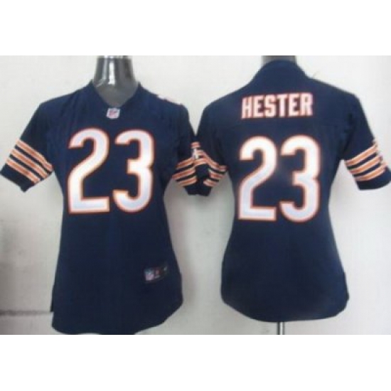 Women Nike Chicago Bears 23 Hester Blue Nike NFL Game Jerseys Women Nike Chicago Bears 23 Hester Blue Nike NFL Game Jerseys