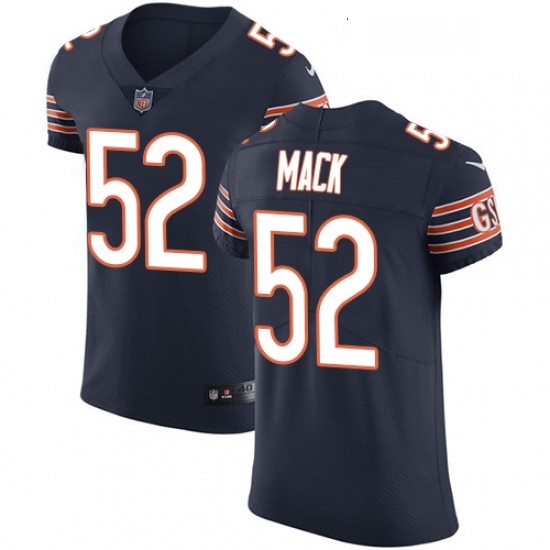 Womens Nike Chicago Bears 52 Khalil Mack Limited Navy Blue Rush Vapor Untouchable NFL Jersey Womens Nike Chicago Bears 52 Khalil Mack Limited Navy Blue Rush Vapor Untouchable NFL Jersey