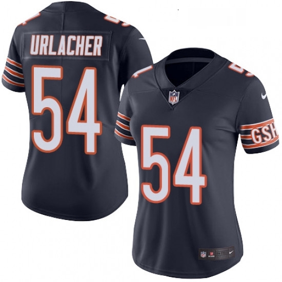 Womens Nike Chicago Bears 54 Brian Urlacher Navy Blue Team Color Vapor Untouchable Limited Player NFL Jersey Womens Nike Chicago Bears 54 Brian Urlacher Navy Blue Team Color Vapor Untouchable Limited Player NFL Jersey