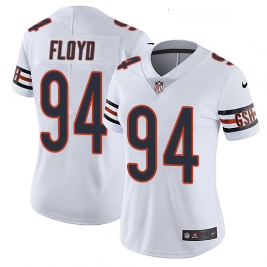 Womens Nike Chicago Bears 94 Leonard Floyd Elite White NFL Jersey Womens Nike Chicago Bears 94 Leonard Floyd Elite White NFL Jersey