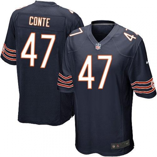Nike NFL Chicago Bears #47 Chris Conte Navy Blue Youth Elite Team Color Jersey Nike NFL Chicago Bears #47 Chris Conte Navy Blue Youth Elite Team Color Jersey