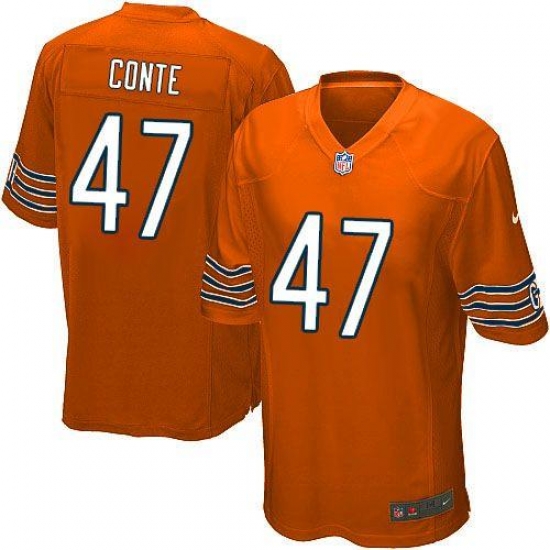 Nike NFL Chicago Bears #47 Chris Conte Orange Youth Elite Alternate Jersey Nike NFL Chicago Bears #47 Chris Conte Orange Youth Elite Alternate Jersey
