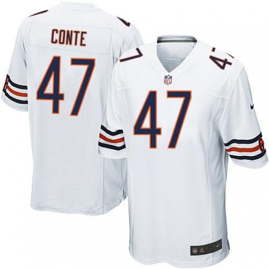 Nike NFL Chicago Bears #47 Chris Conte White Youth Limited Road Jersey Nike NFL Chicago Bears #47 Chris Conte White Youth Limited Road Jersey