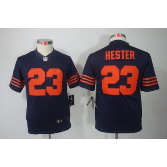 Nike Youth Chicago Bears #23 Devin Hester Blue LIMITED Jerseys(Orange Number) Nike Youth Chicago Bears #23 Devin Hester Blue LIMITED Jerseys(Orange Number)