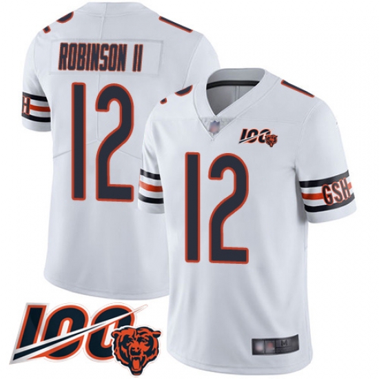 Youth Chicago Bears 12 Allen Robinson White Vapor Untouchable Limited Player 100th Season Football Jersey Youth Chicago Bears 12 Allen Robinson White Vapor Untouchable Limited Player 100th Season Football Jersey
