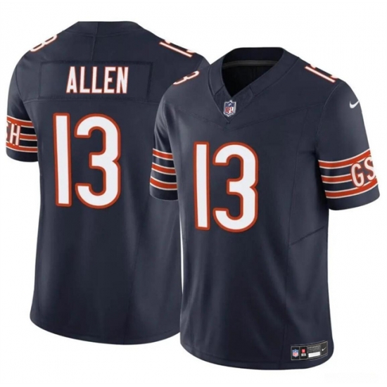 Youth Chicago Bears 13 Keenan Allen Navy 2023 F U S E Vapor Stitched Football Jersey Youth Chicago Bears 13 Keenan Allen Navy 2023 F U S E Vapor Stitched Football Jersey