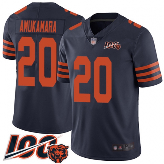 Youth Chicago Bears 20 Prince Amukamara Limited Navy Blue Rush Vapor Untouchable 100th Season Football Jersey Youth Chicago Bears 20 Prince Amukamara Limited Navy Blue Rush Vapor Untouchable 100th Season Football Jersey
