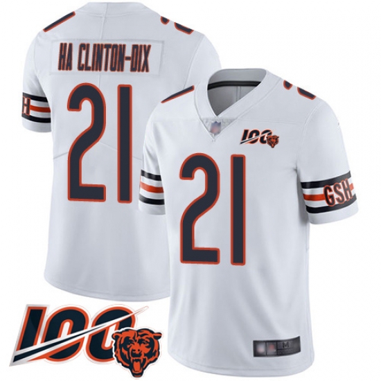 Youth Chicago Bears 21 Ha Ha ClintonDix White Vapor Untouchable Limited Player 100th Season Football Jersey Youth Chicago Bears 21 Ha Ha ClintonDix White Vapor Untouchable Limited Player 100th Season Football Jersey