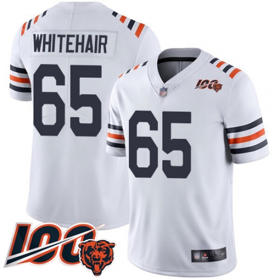 Youth Chicago Bears 65 Cody Whitehair White 100th Season Limited Football Jersey Youth Chicago Bears 65 Cody Whitehair White 100th Season Limited Football Jersey