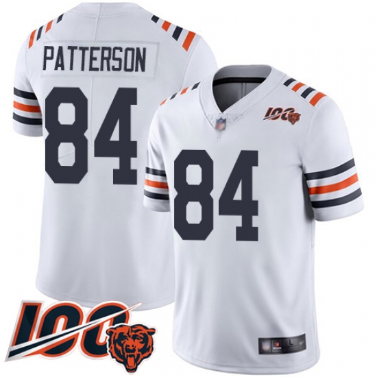 Youth Chicago Bears 84 Cordarrelle Patterson White 100th Season Limited Football Jersey Youth Chicago Bears 84 Cordarrelle Patterson White 100th Season Limited Football Jersey