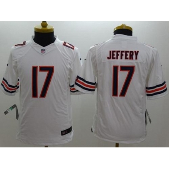 Youth Nike Chicago Bears #17 Alshon Jeffery White Stitched NFL Limited Jersey Youth Nike Chicago Bears #17 Alshon Jeffery White Stitched NFL Limited Jersey