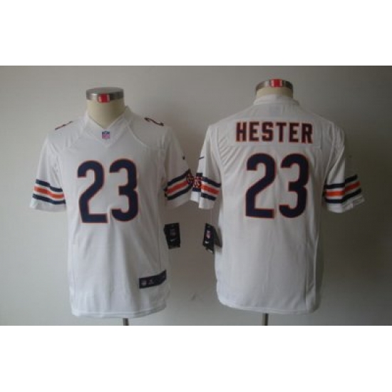 Youth Nike Chicago Bears #23 Devin Hester White Color Limited Jerseys Youth Nike Chicago Bears #23 Devin Hester White Color Limited Jerseys