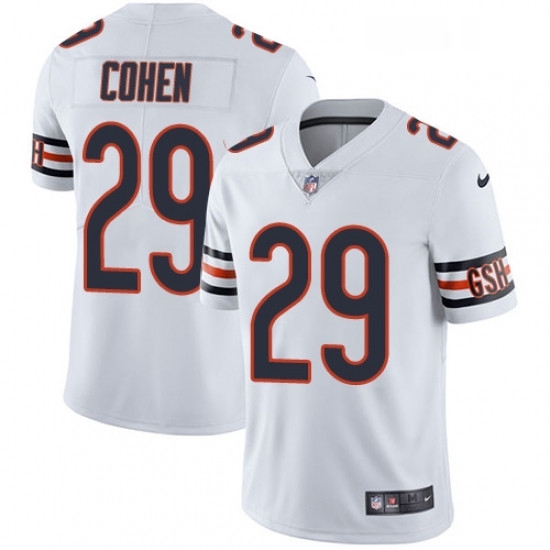 Youth Nike Chicago Bears 29 Tarik Cohen Elite White NFL Jersey Youth Nike Chicago Bears 29 Tarik Cohen Elite White NFL Jersey