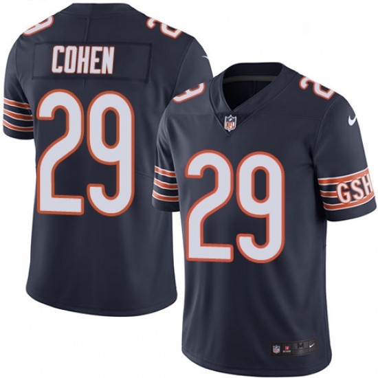 Youth Nike Chicago Bears 29 Tarik Cohen Navy Blue Team Color Vapor Untouchable Limited Player NFL Jersey Youth Nike Chicago Bears 29 Tarik Cohen Navy Blue Team Color Vapor Untouchable Limited Player NFL Jersey