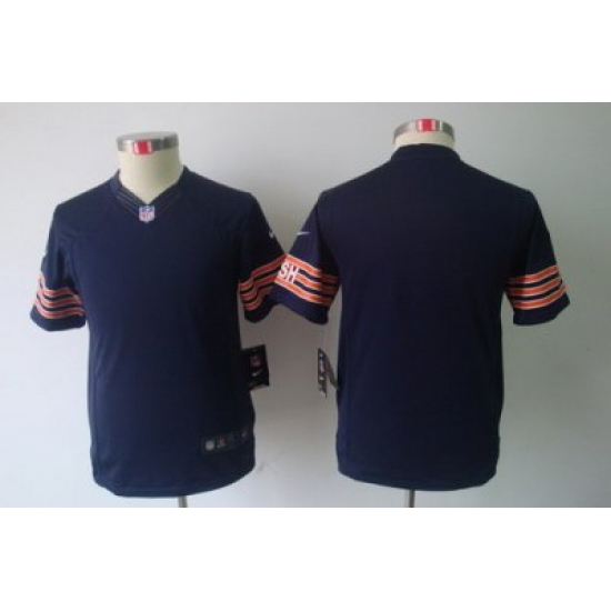 Youth Nike NFL Chicago Bears Blank Blue Limited Jerseys Youth Nike NFL Chicago Bears Blank Blue Limited Jerseys