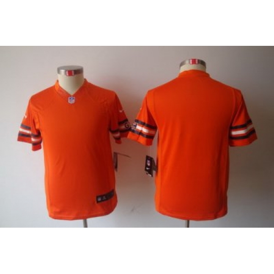 Youth Nike NFL Chicago Bears Blank Orange Limited Jerseys Youth Nike NFL Chicago Bears Blank Orange Limited Jerseys