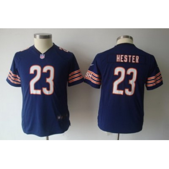 Youth Nike NFL Chicago bears #23 hester blue Jerseys Youth Nike NFL Chicago bears #23 hester blue Jerseys