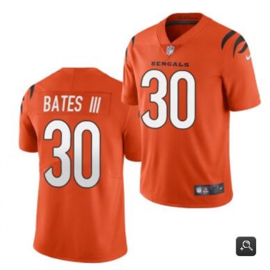 Men Cincinnati Bengals #30 Jessie Bates III 2021 Orange Vapor Untouchable Limited Stitched NFL Jersey Men Cincinnati Bengals #30 Jessie Bates III 2021 Orange Vapor Untouchable Limited Stitched NFL Jersey