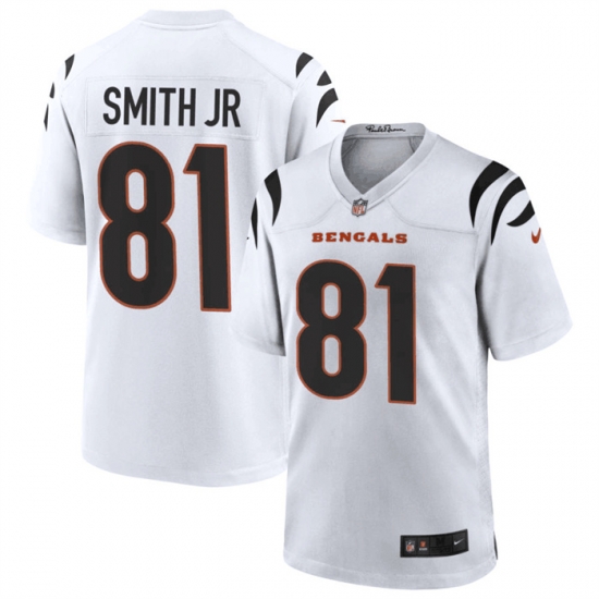 Men Cincinnati Bengals 81 Irv Smith Jr White Jersey II Men Cincinnati Bengals 81 Irv Smith Jr White Jersey II