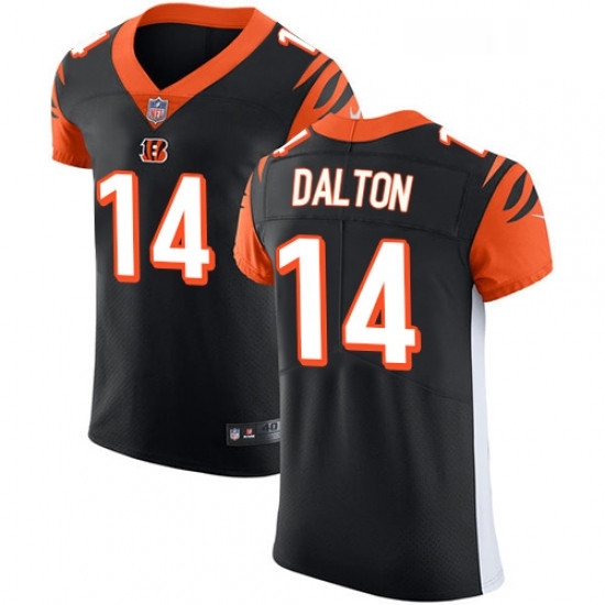 Mens Nike Cincinnati Bengals 14 Andy Dalton Black Team Color Vapor Untouchable Elite Player NFL Jersey Mens Nike Cincinnati Bengals 14 Andy Dalton Black Team Color Vapor Untouchable Elite Player NFL Jersey