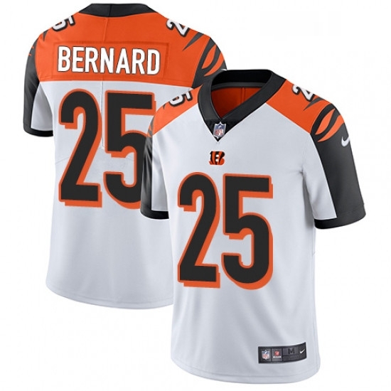 Mens Nike Cincinnati Bengals 25 Giovani Bernard Vapor Untouchable Limited White NFL Jersey Mens Nike Cincinnati Bengals 25 Giovani Bernard Vapor Untouchable Limited White NFL Jersey