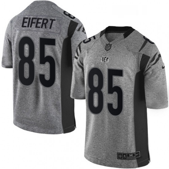 Mens Nike Cincinnati Bengals 85 Tyler Eifert Limited Gray Gridiron NFL Jersey Mens Nike Cincinnati Bengals 85 Tyler Eifert Limited Gray Gridiron NFL Jersey