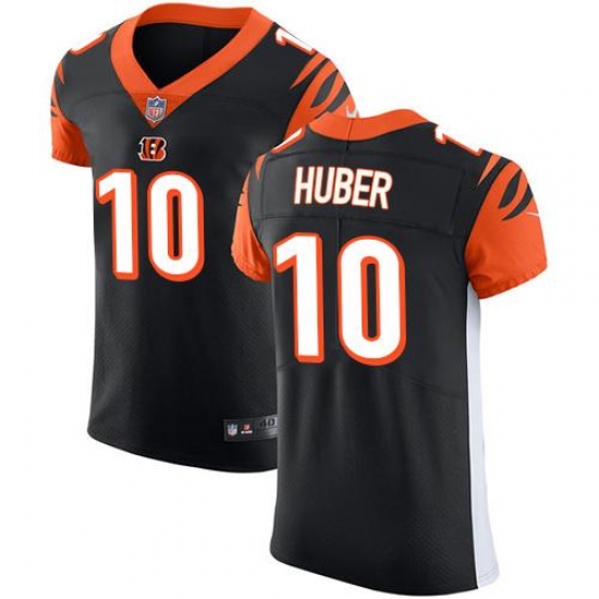 Nike Bengals #10 Kevin Huber Black Team Color Mens Stitched NFL Vapor Untouchable Elite Jersey Nike Bengals #10 Kevin Huber Black Team Color Mens Stitched NFL Vapor Untouchable Elite Jersey