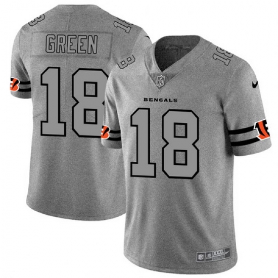 Nike Bengals 18 A J Green 2019 Gray Gridiron Gray Vapor Untouchable Limited Jersey Nike Bengals 18 A J Green 2019 Gray Gridiron Gray Vapor Untouchable Limited Jersey