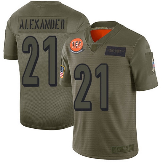 Nike Bengals 21 Mackensie Alexander Camo Men Stitched NFL Limited 2019 Salute To Service Jersey Nike Bengals 21 Mackensie Alexander Camo Men Stitched NFL Limited 2019 Salute To Service Jersey