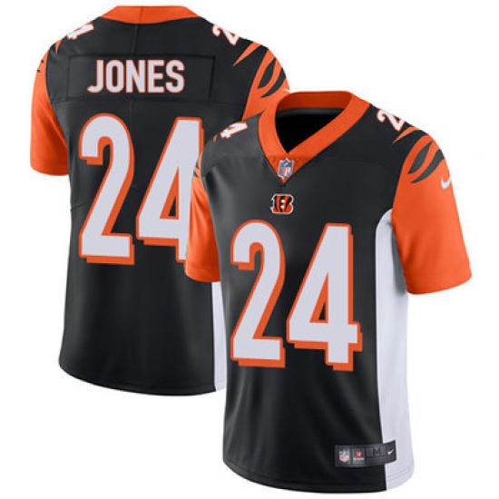 Nike Bengals #24 Adam Jones Black Team Color Mens Stitched NFL Vapor Untouchable Limited Jersey Nike Bengals #24 Adam Jones Black Team Color Mens Stitched NFL Vapor Untouchable Limited Jersey