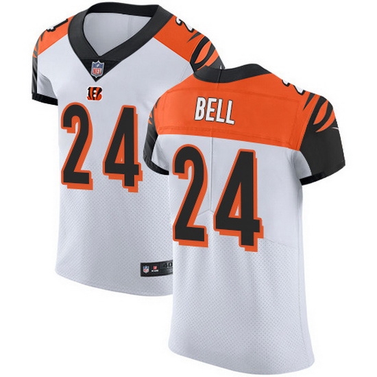 Nike Bengals 24 Vonn Bell White Men Stitched NFL New Elite Jersey Nike Bengals 24 Vonn Bell White Men Stitched NFL New Elite Jersey