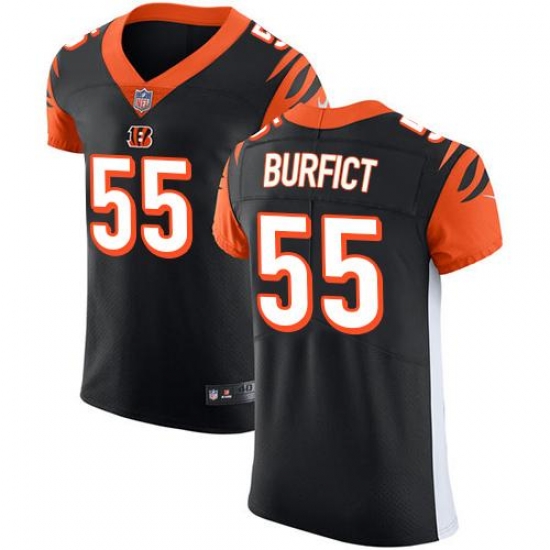 Nike Bengals #55 Vontaze Burfict Black Team Color Mens Stitched NFL Vapor Untouchable Elite Jersey Nike Bengals #55 Vontaze Burfict Black Team Color Mens Stitched NFL Vapor Untouchable Elite Jersey