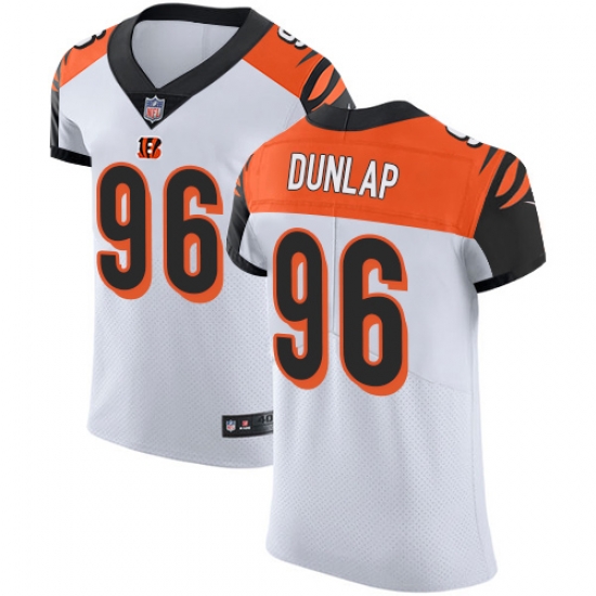 Nike Bengals #96 Carlos Dunlap White Mens Stitched NFL Vapor Untouchable Elite Jersey Nike Bengals #96 Carlos Dunlap White Mens Stitched NFL Vapor Untouchable Elite Jersey