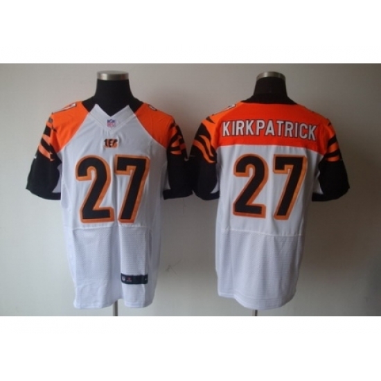 Nike Cincinnati Bengals 27 Dre Kirkpatrick White Elite NFL Jersey Nike Cincinnati Bengals 27 Dre Kirkpatrick White Elite NFL Jersey