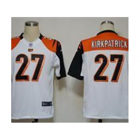 Nike Cincinnati Bengals 27 Dre Kirkpatrick White Game NFL Jersey Nike Cincinnati Bengals 27 Dre Kirkpatrick White Game NFL Jersey