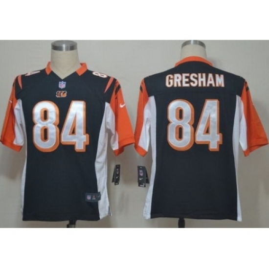 Nike Cincinnati Bengals 84 Jermaine Gresham Black Game NFL Jersey Nike Cincinnati Bengals 84 Jermaine Gresham Black Game NFL Jersey