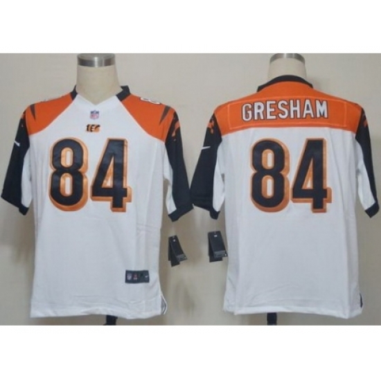 Nike Cincinnati Bengals 84 Jermaine Gresham White Game NFL Jersey Nike Cincinnati Bengals 84 Jermaine Gresham White Game NFL Jersey