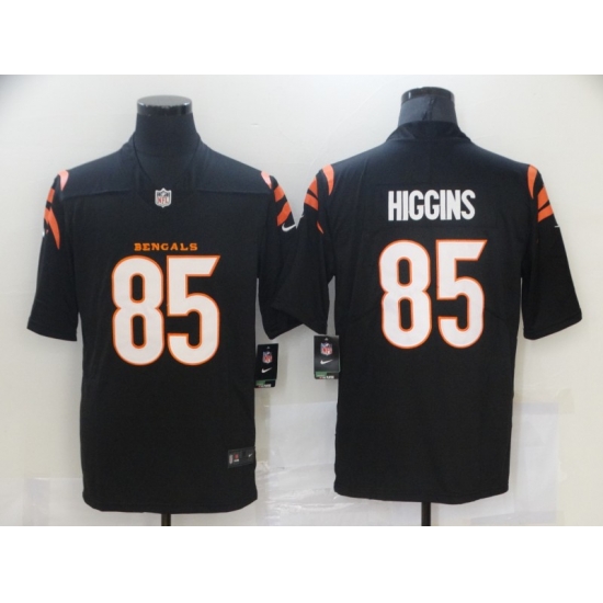 Nike Cincinnati Bengals 85 Tee Higgins Black Vapor Limited Jersey Nike Cincinnati Bengals 85 Tee Higgins Black Vapor Limited Jersey