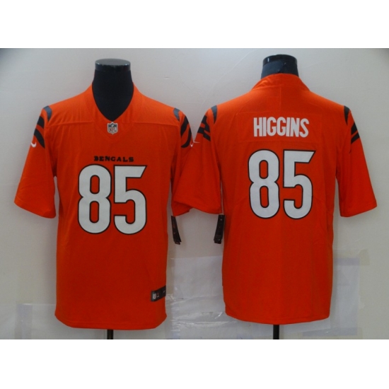 Nike Cincinnati Bengals 85 Tee Higgins Orange Vapor Limited Jersey Nike Cincinnati Bengals 85 Tee Higgins Orange Vapor Limited Jersey