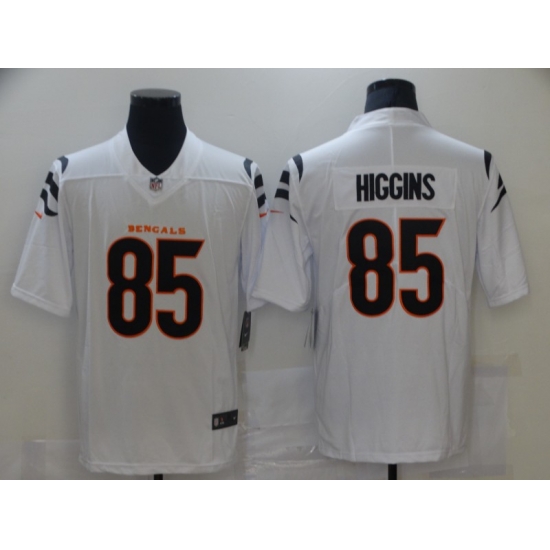 Nike Cincinnati Bengals 85 Tee Higgins White Vapor Limited Jersey Nike Cincinnati Bengals 85 Tee Higgins White Vapor Limited Jersey