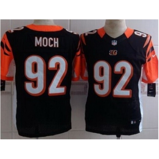 Nike Cincinnati Bengals 92 Dontay Moch Black Elite NFL Jersey Nike Cincinnati Bengals 92 Dontay Moch Black Elite NFL Jersey