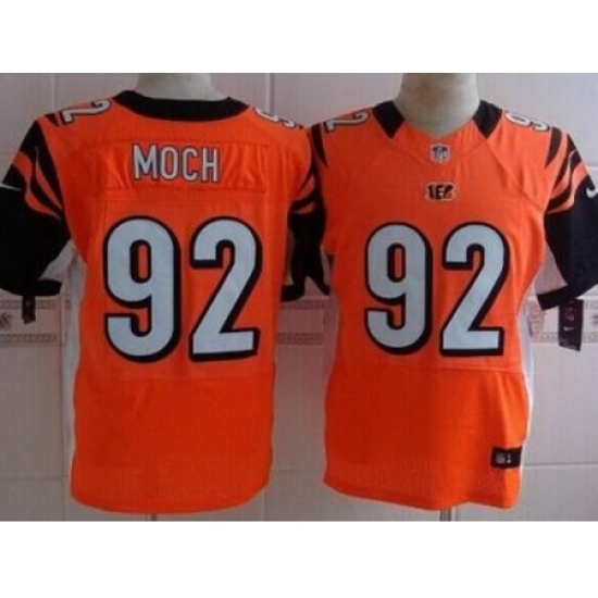 Nike Cincinnati Bengals 92 Dontay Moch Orange Elite NFL Jersey Nike Cincinnati Bengals 92 Dontay Moch Orange Elite NFL Jersey