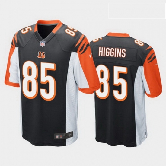 men tee higgins cincinnati bengals black game jersey men tee higgins cincinnati bengals black game jersey