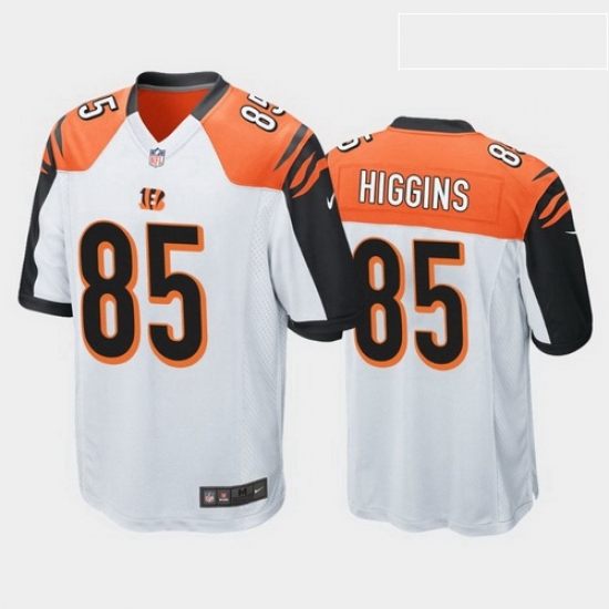 men tee higgins cincinnati bengals white game jersey men tee higgins cincinnati bengals white game jersey
