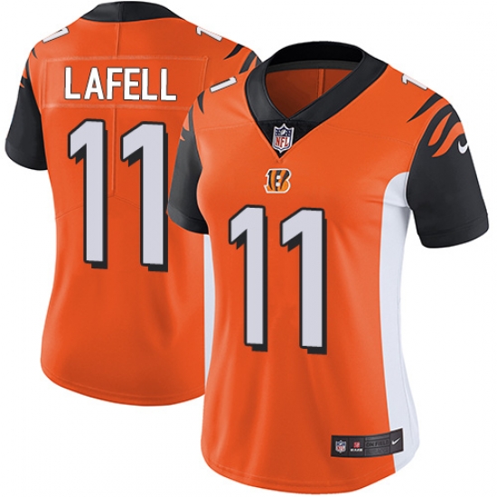 Nike Bengals #11 Brandon LaFell Orange Alternate Womens Stitched NFL Vapor Untouchable Limited Jersey Nike Bengals #11 Brandon LaFell Orange Alternate Womens Stitched NFL Vapor Untouchable Limited Jersey