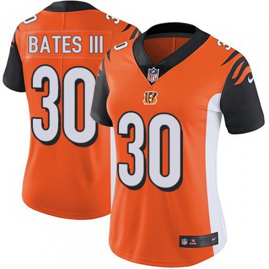 Nike Bengals 30 Jessie Bates III Orange Women Vapor Untouchable Limited Jersey Nike Bengals 30 Jessie Bates III Orange Women Vapor Untouchable Limited Jersey