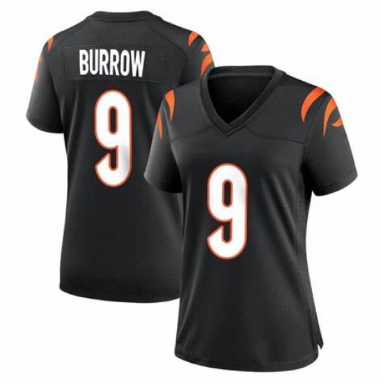 Women Cincinnati Bengals 9 Joe Burrow Black Vapor Untouchable Limited Jersey Women Cincinnati Bengals 9 Joe Burrow Black Vapor Untouchable Limited Jersey