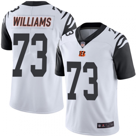 Bengals 73 Jonah Williams White Youth Stitched Football Limited Rush Jersey Bengals 73 Jonah Williams White Youth Stitched Football Limited Rush Jersey