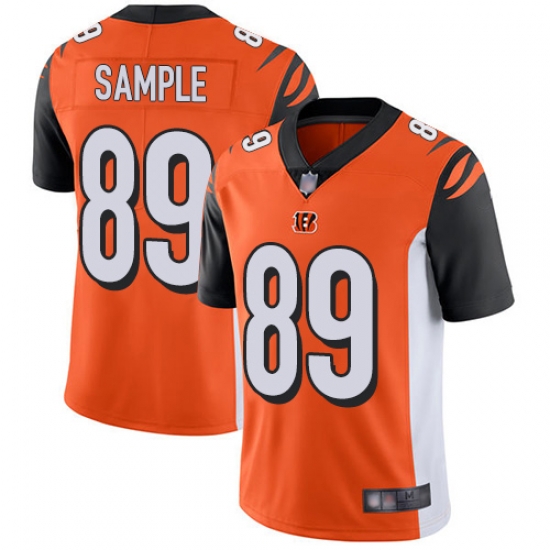 Bengals 89 Drew Sample Orange Alternate Youth Stitched Football Vapor Untouchable Limited Jersey Bengals 89 Drew Sample Orange Alternate Youth Stitched Football Vapor Untouchable Limited Jersey